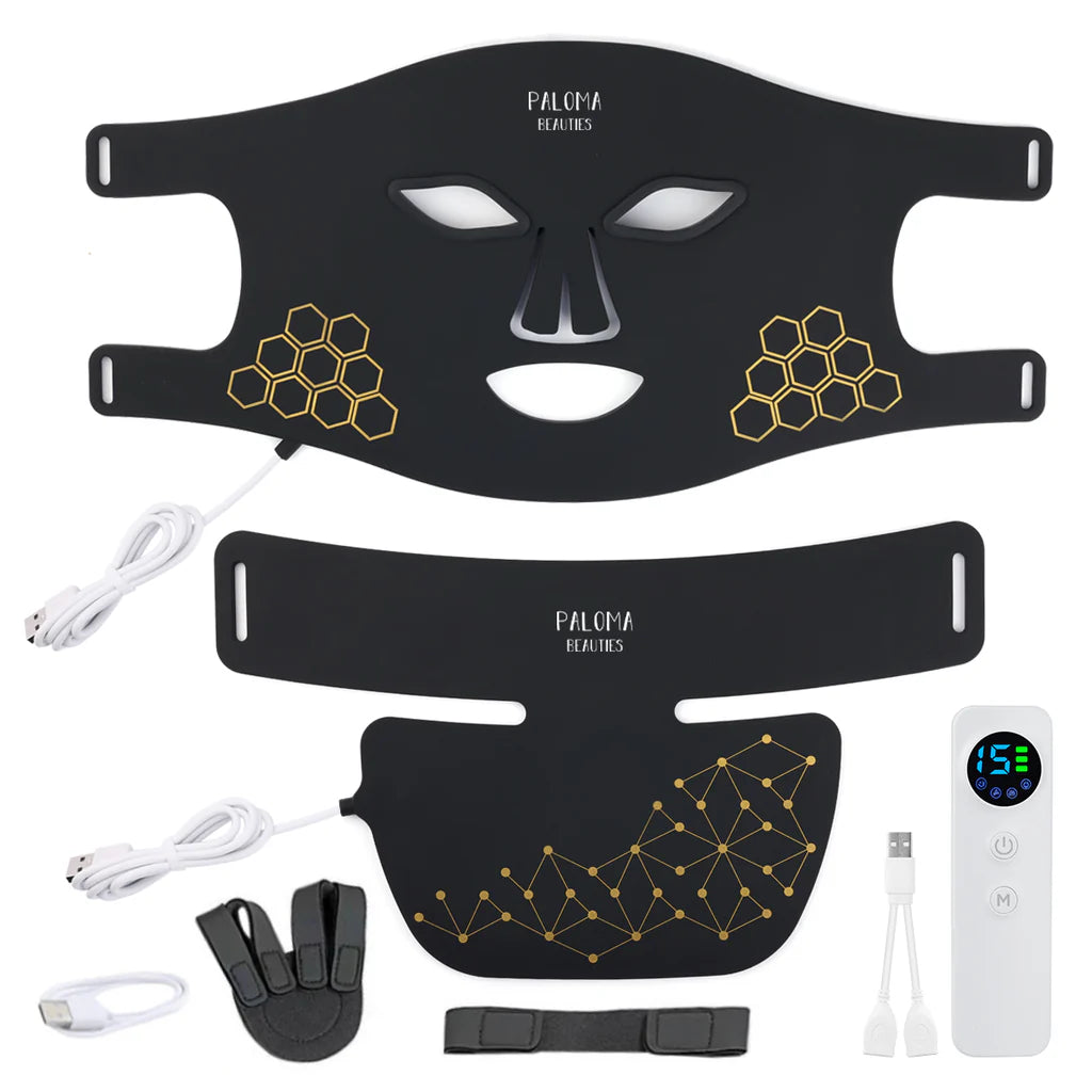 Masque Facial à LED pour la Photothérapie