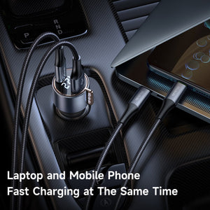 Chargeur de Voiture Double USB avec Affichage Numérique